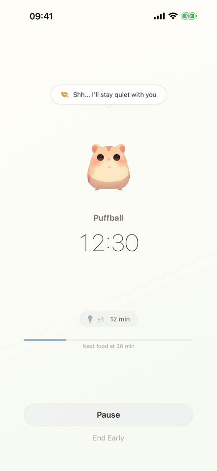 Lumea V1 — Focus timer